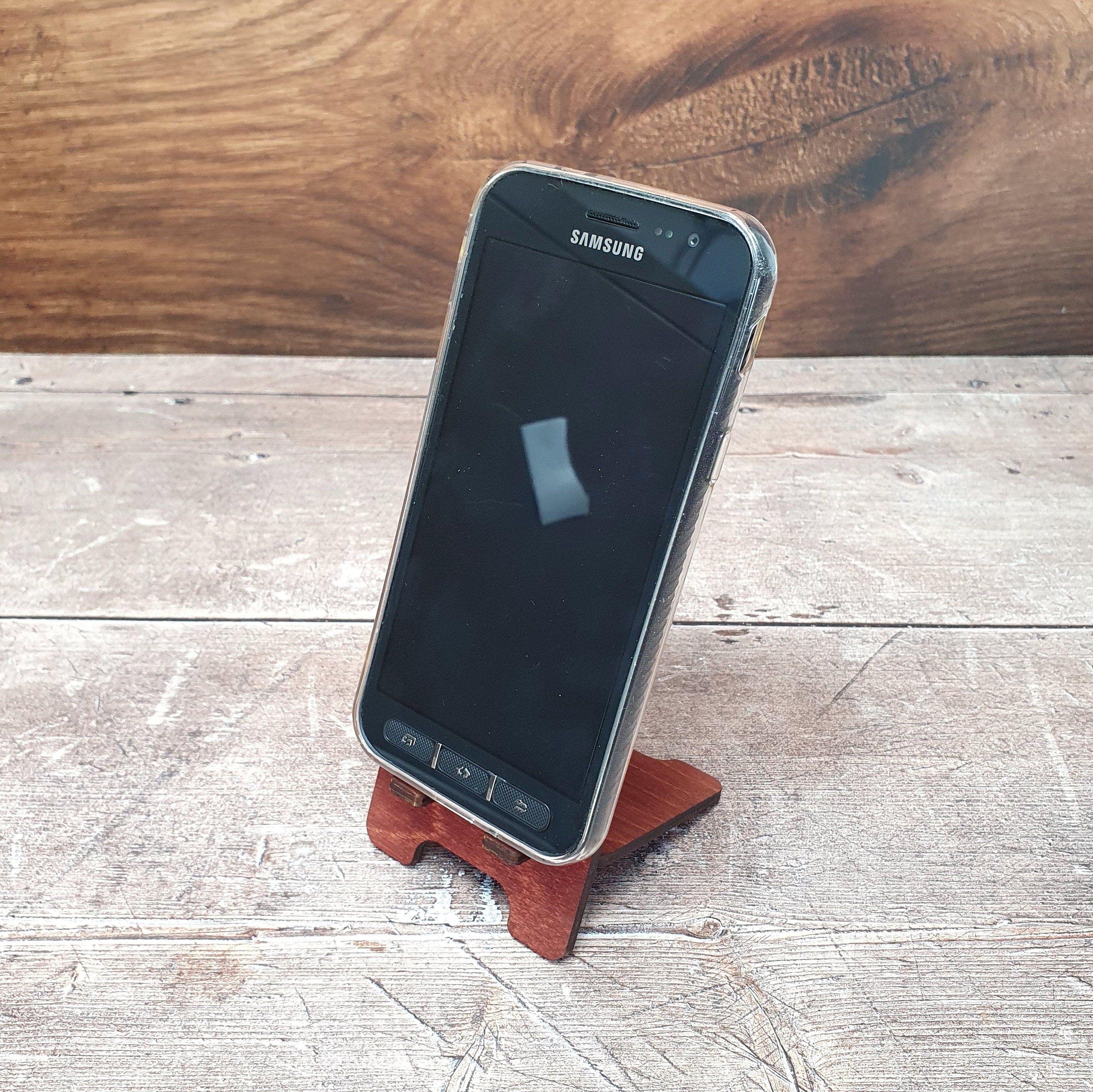 Personalised Wood Phone Stands, Phone holder Gift, Mobile Phone Stand, Collapsible Phone Stand, Birthday Gift, Fathers Day Gift