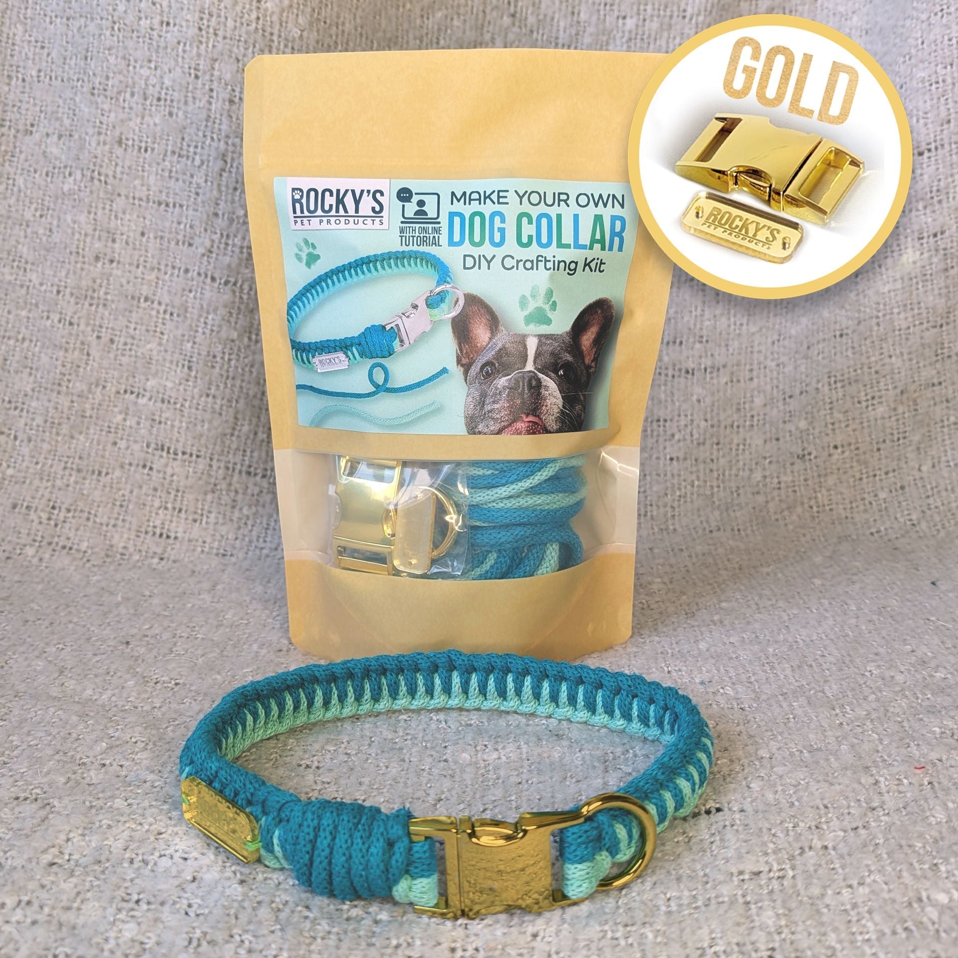 Make Your Own Dog Collar Craft Kit - MINT