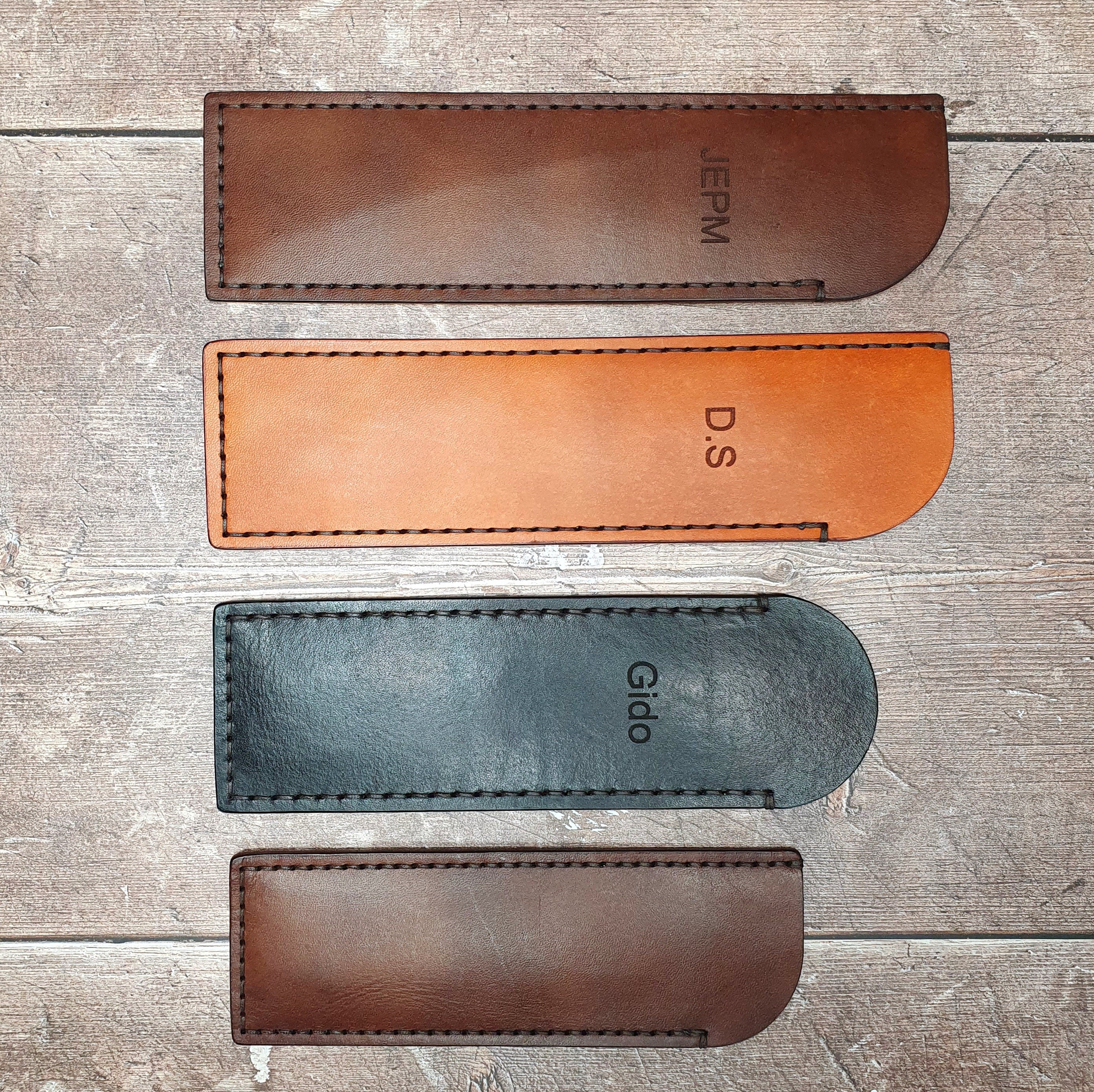Handmade Leather Comb Sheath: Men's Beard & Hair Care