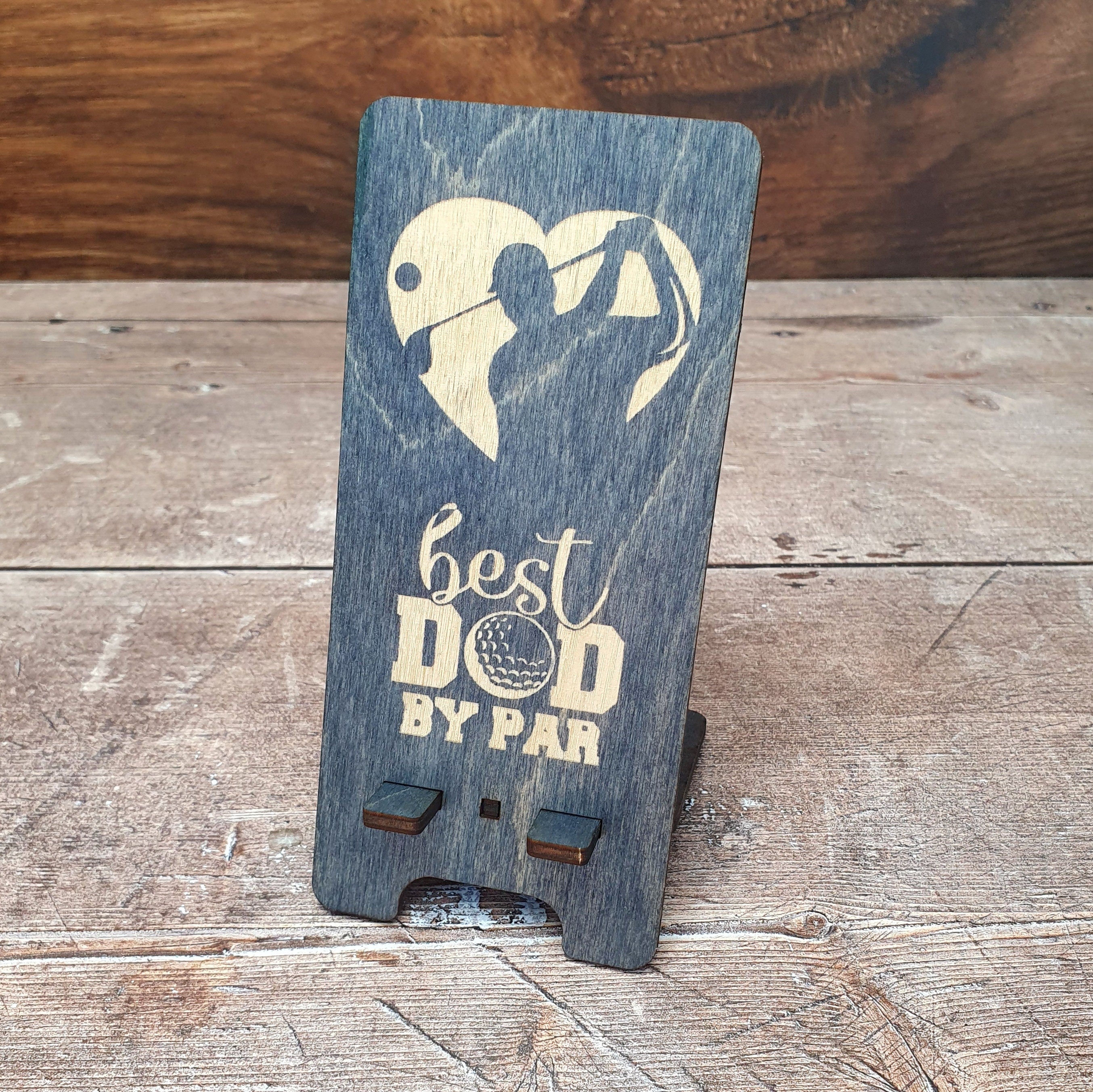 Personalised Wood Phone Stands, Phone holder Gift, Mobile Phone Stand, Collapsible Phone Stand, Birthday Gift, Fathers Day Gift