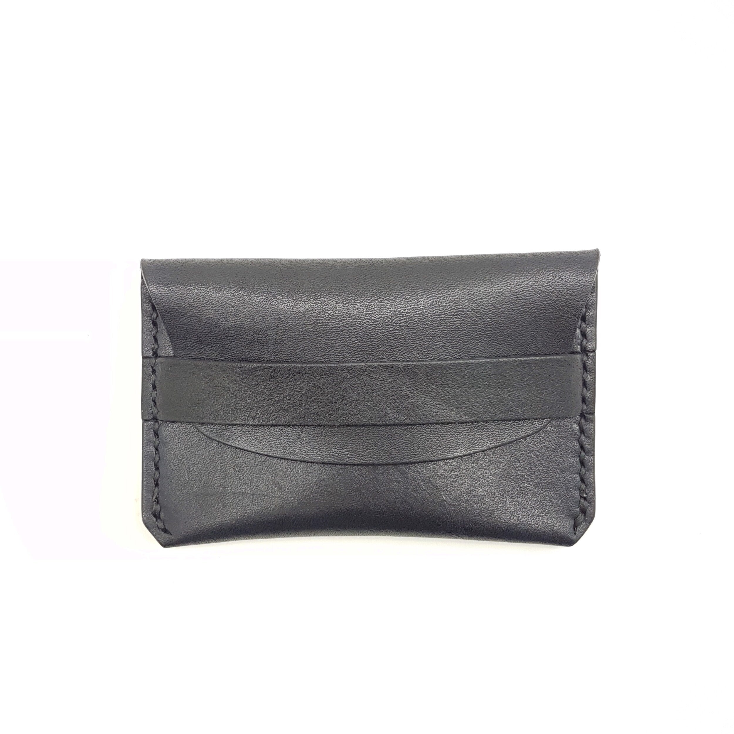 Leather Card Holder Wallet-Personalised Card Holder-Leather Credit Card Case-Envelope Style Card Wallet-Leather Business card Holder