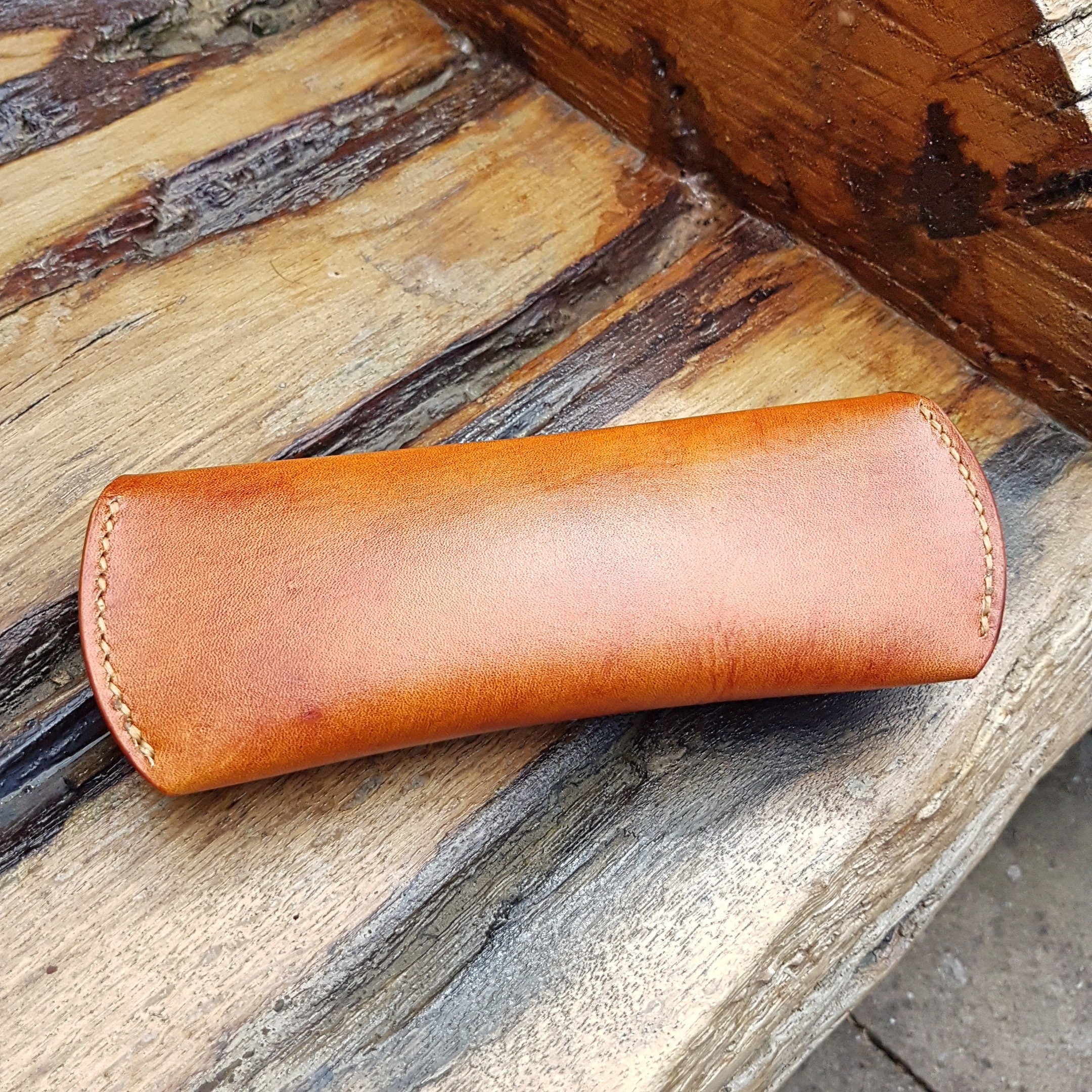 Personalised Leather Glasses Case-Protective specs Case-Handcrafted Glasses Case-Sunglasses Case-Magnetic Button