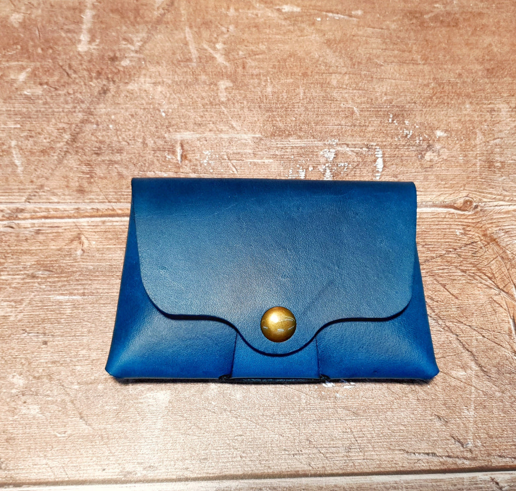 Leather Card Wallet, Handmade Leather Money Purse, Leather Cash Wallet, Magnetic Money Wallet, Stitchless Card Case Money Holder