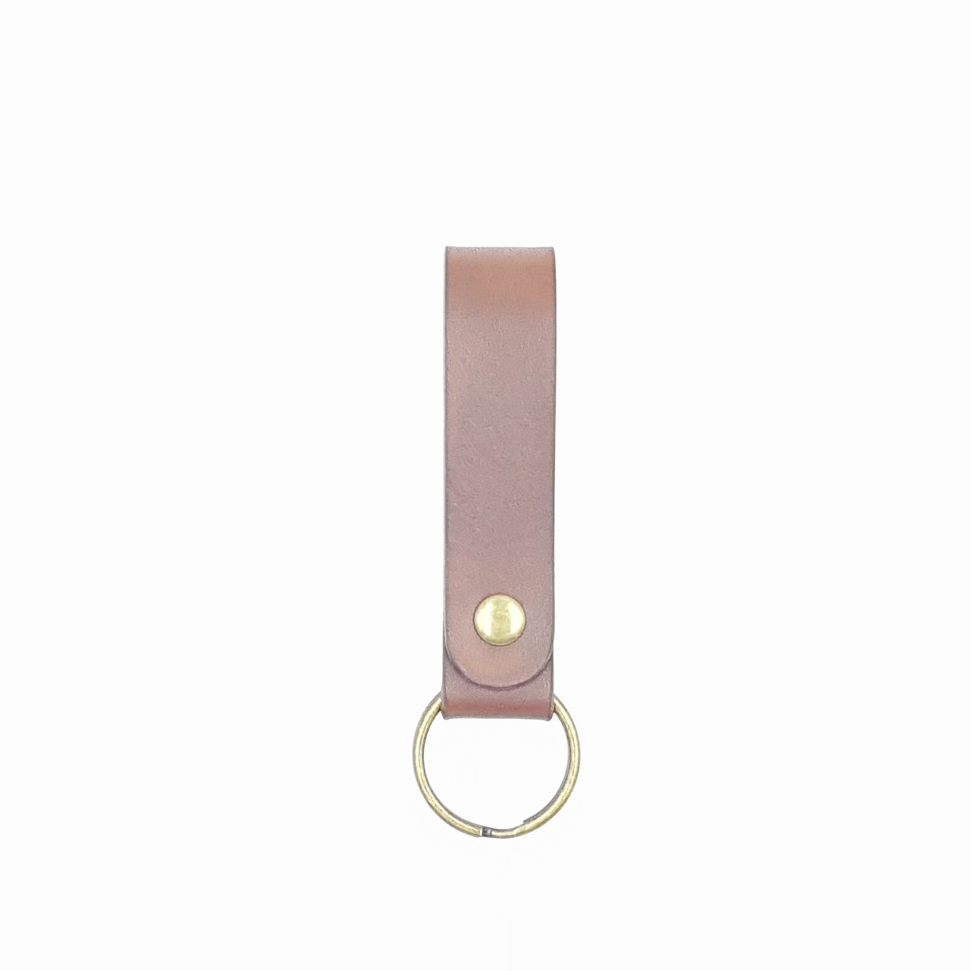 Leather Keychain, Handmade Real Leather Keyring, Personalised Leather Keychain, Custom Made Leather Keyring, Loop Keychain