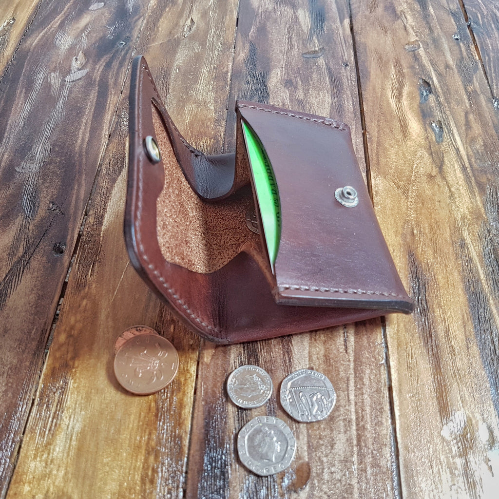 Leather Pouch Wallet, Leather Coin Purse, Unisex Coin Pouch, Leather Coin Purse Wallet With Card Holder, Coin and Card Wallet Case