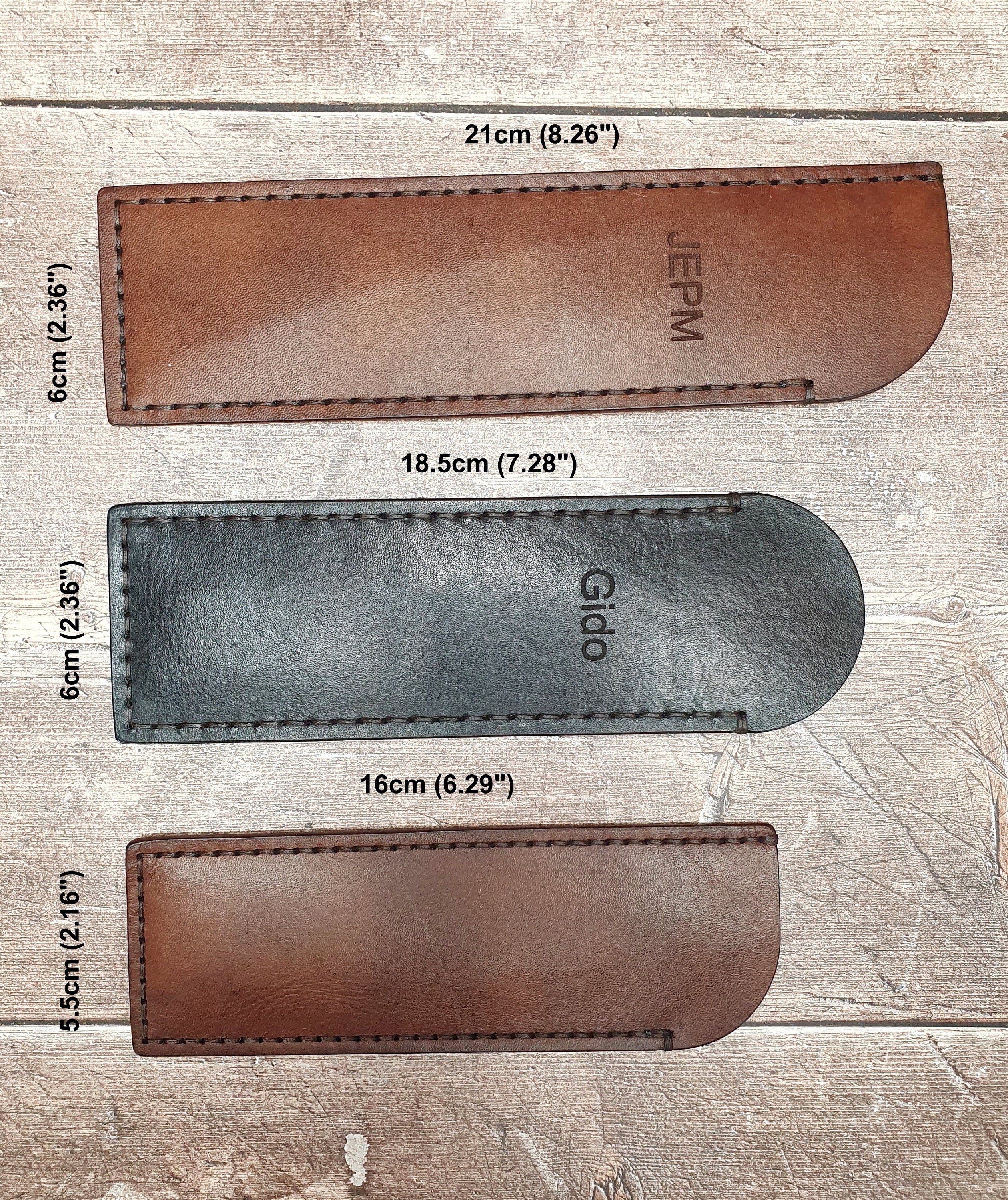 Handmade Leather Comb Sheath: Men's Beard & Hair Care