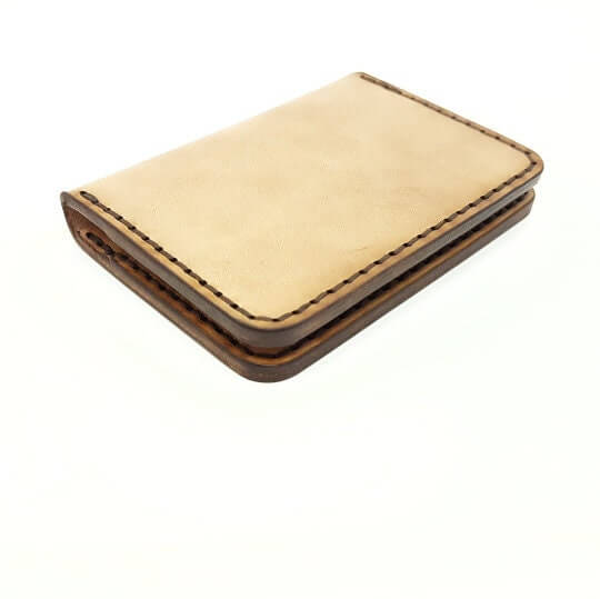 Leather Card Wallet PDF Template: Folding Card Case Pattern (Digital Download)