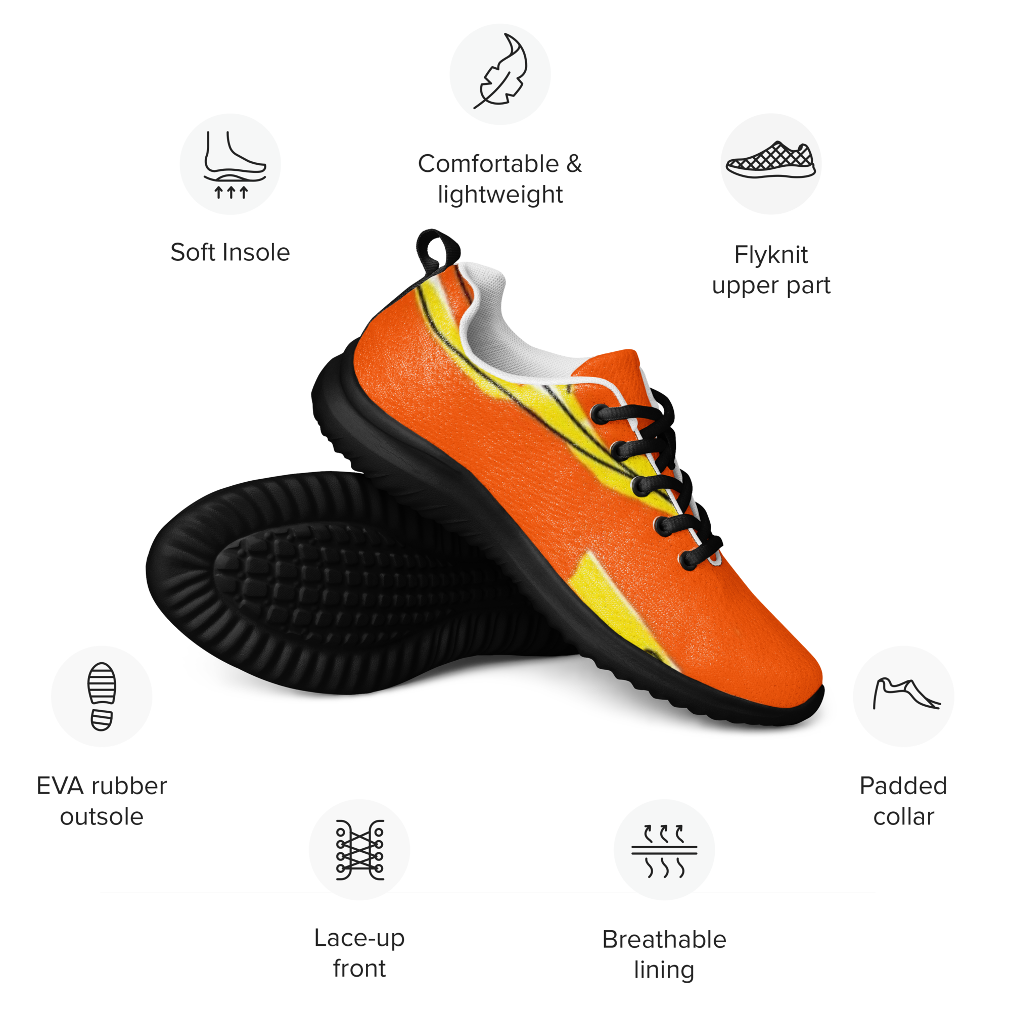 Te Amo Men’s athletic shoes