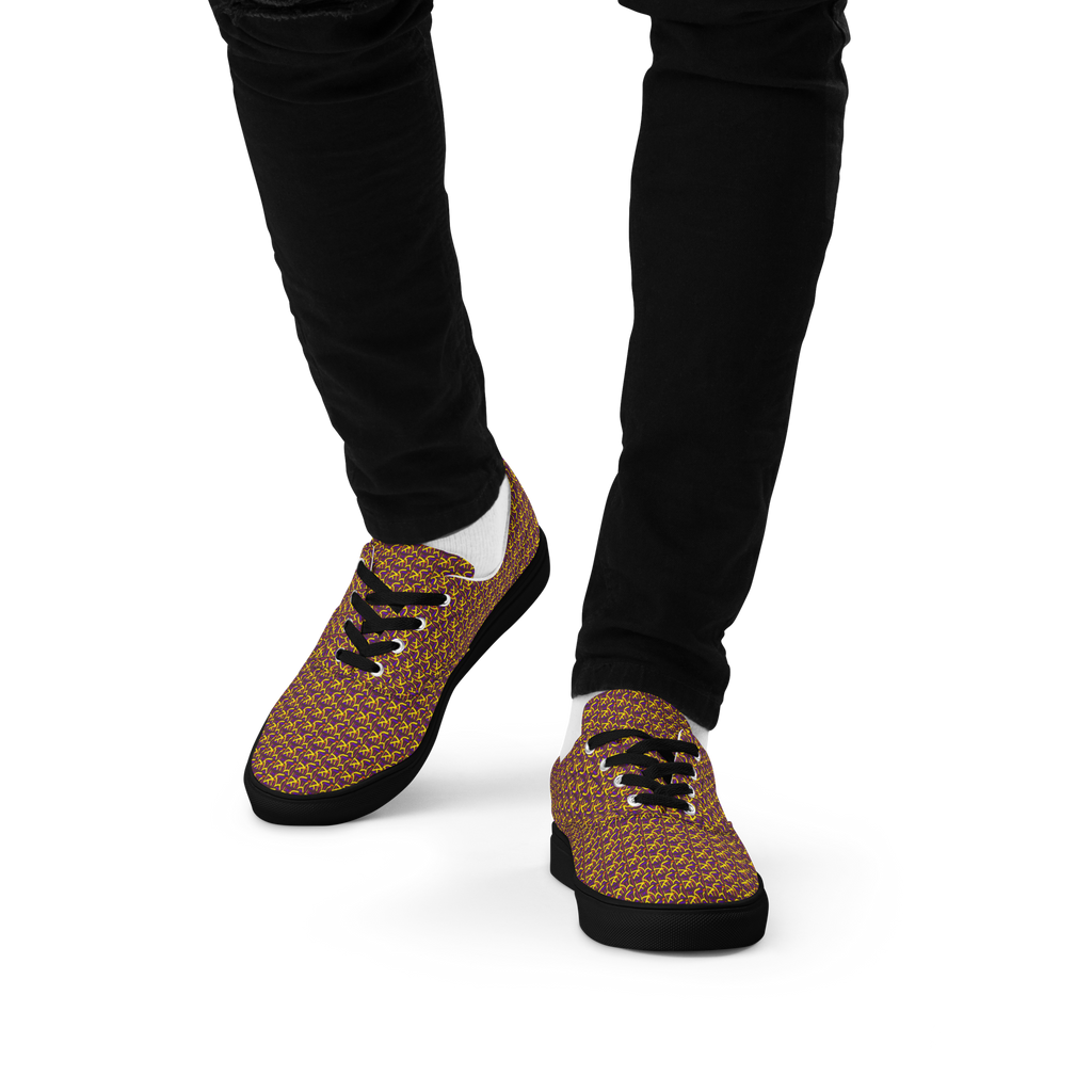 Direct Men’s lace-up canvas shoes