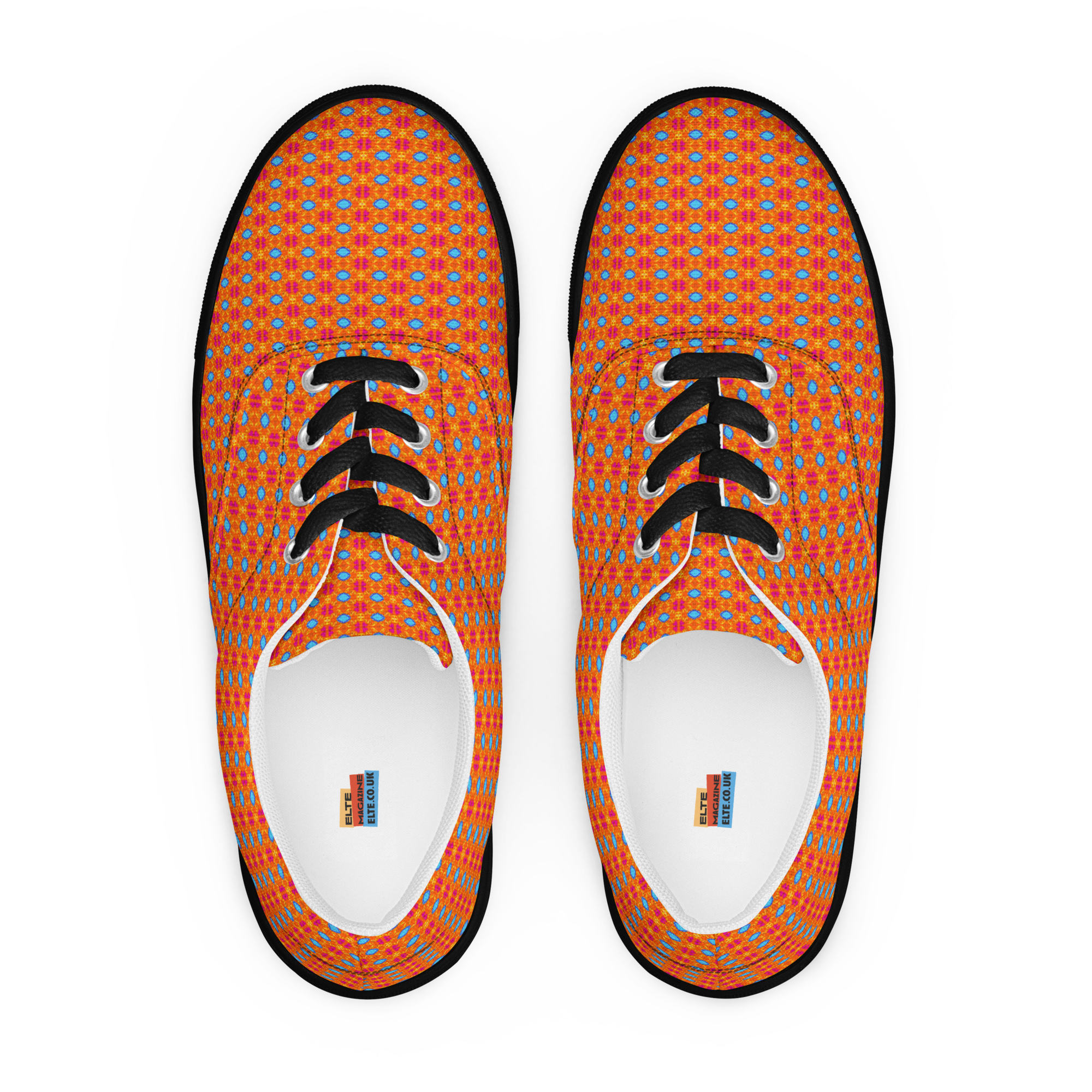 Te Amo Men’s lace-up canvas shoes