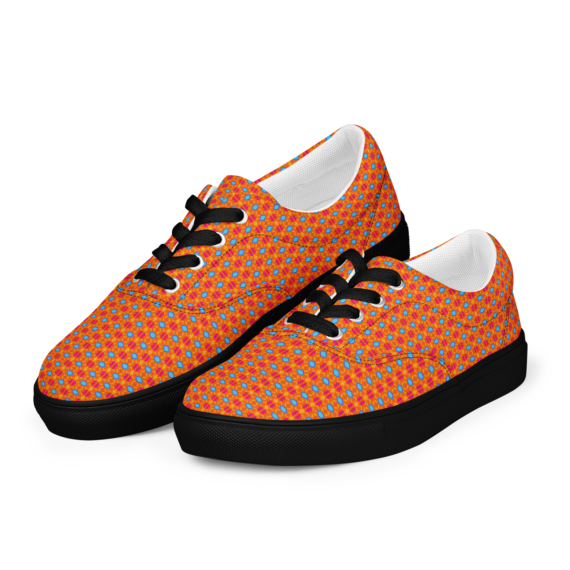 Te Amo Men’s lace-up canvas shoes