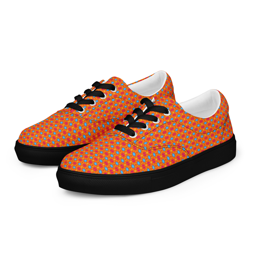 Te Amo Men’s lace-up canvas shoes