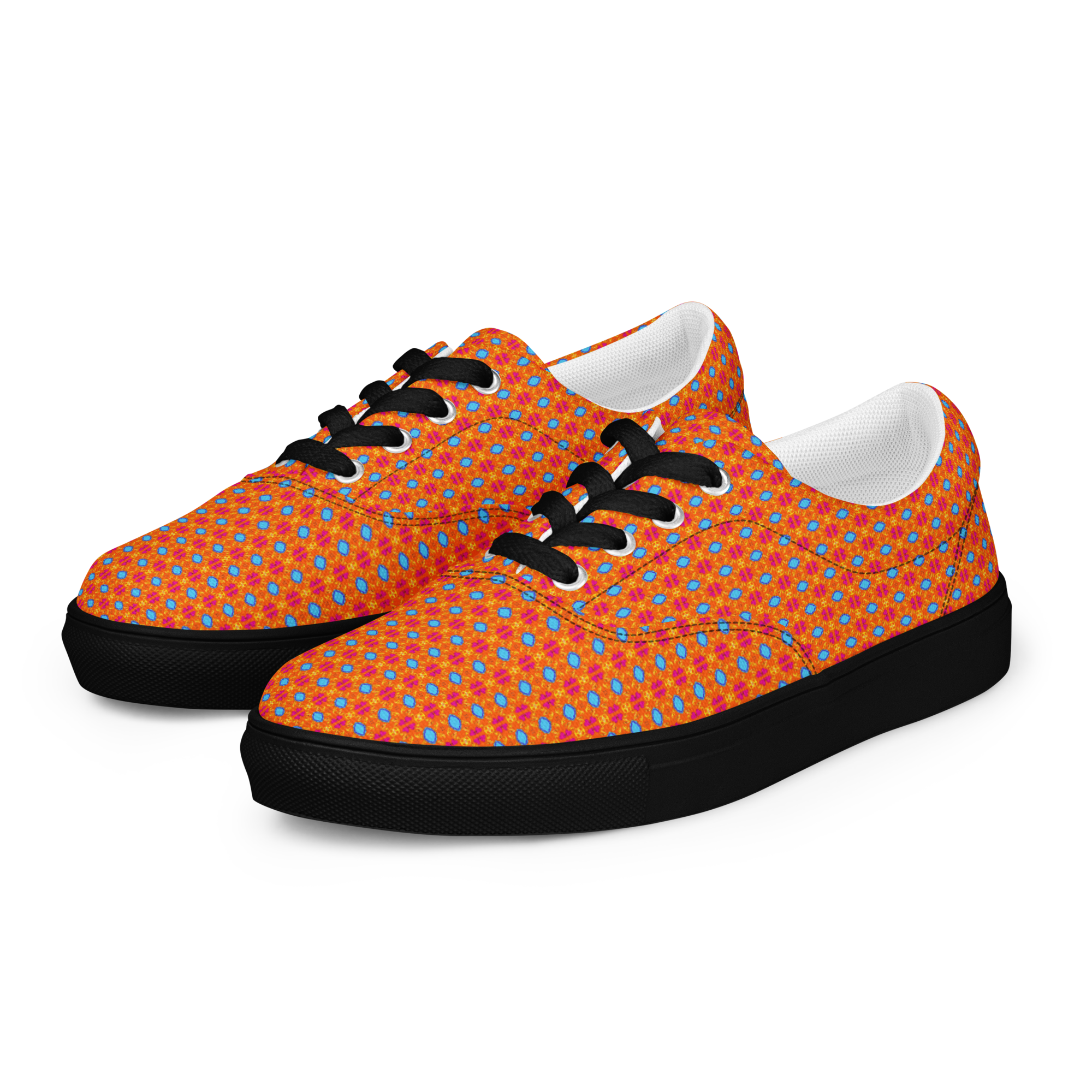 Te Amo Men’s lace-up canvas shoes