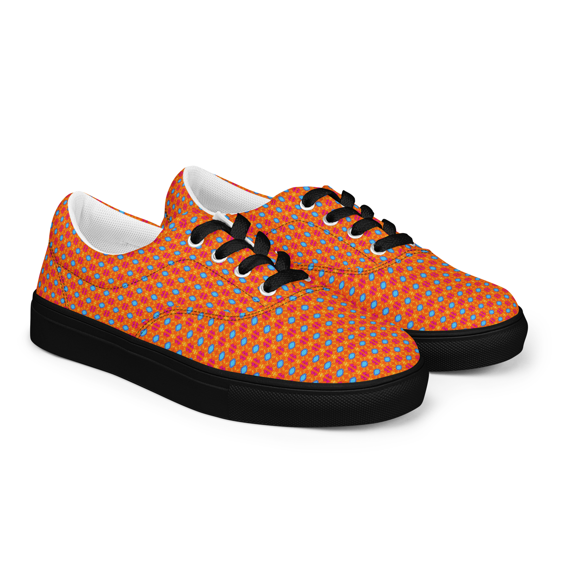 Te Amo Men’s lace-up canvas shoes