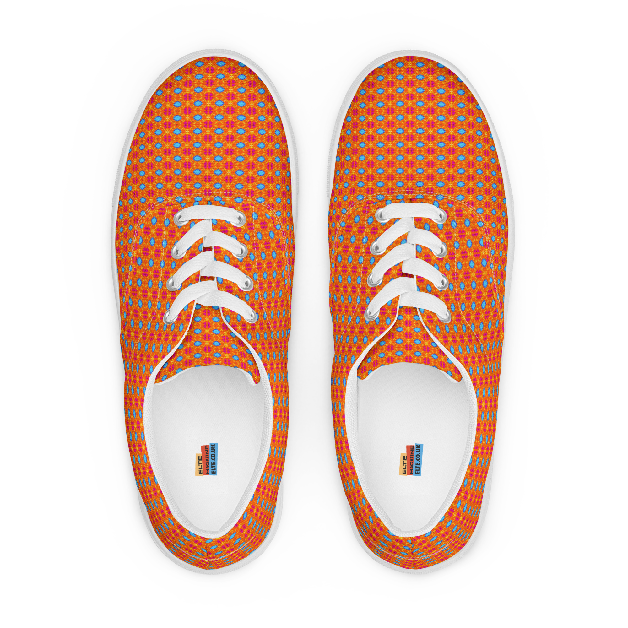 Te Amo Men’s lace-up canvas shoes