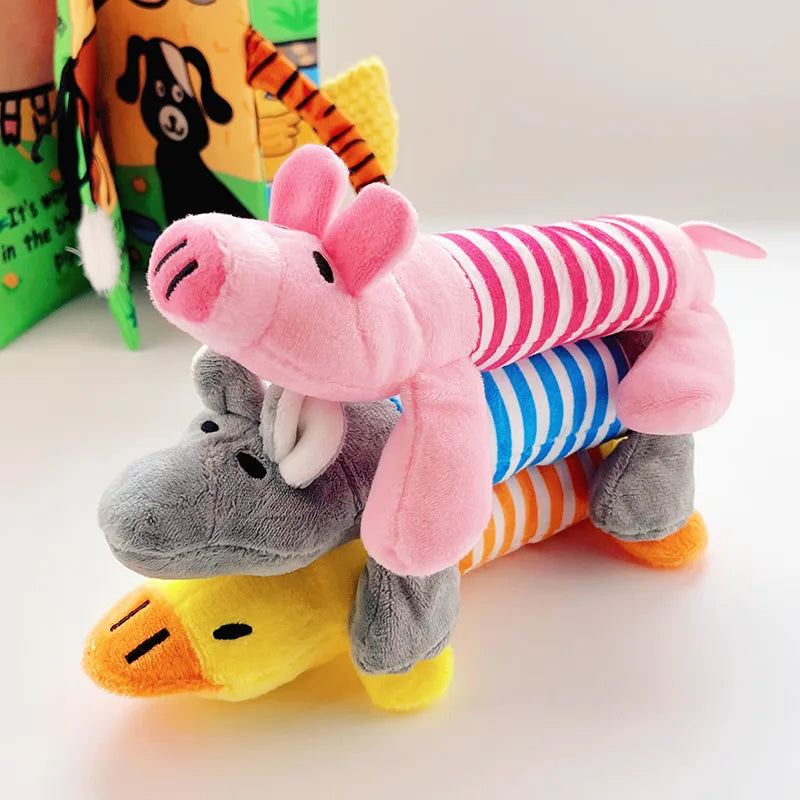 cute plush animal pet toys