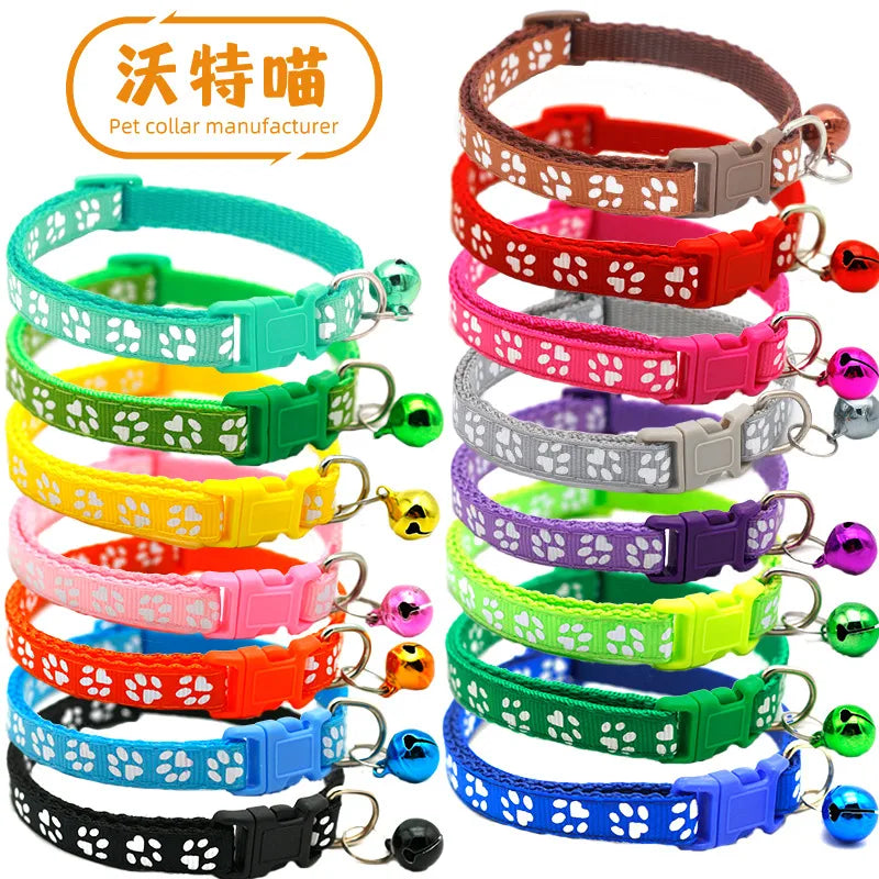 Casual PP PVC Solid Color Pet Collar