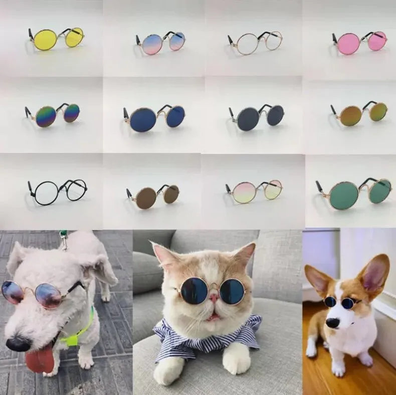 factory direct sales dog cat pet glasses creative trend toy sunglasses